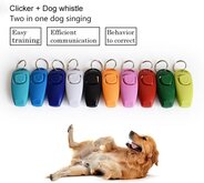 Hond Clicker - Fluitje Pet Trainer - Klik Puppy dog training met Gids Hond Clicker - Fluitje Pet Trainer - Klik Puppy dog training