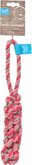 Lief! hondenspeelgoed flosstick girls roze / wit 32 cm