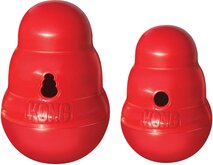 Kong Wobbler - Hondenspeelgoed - Rood - L - 19 x 13 cm