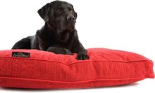 Lex & max chic losse hoes voor hondenkussen boxbed  120x80x9cm rood