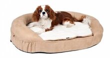 Karlie bed ortho ovaal beige 120x72x24 cm