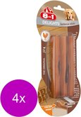 8in1 Delights Bbq Sticks - Hondensnacks - 4 x Barbecue 3x25 g 3 stuks