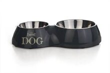 Melam dinerset best dog grijs 31x17,5 cm