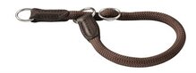 Hunter halsband freestyle met stop bruin