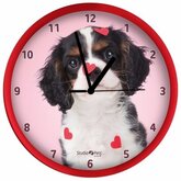 Rode hondenklok King Charles Spaniel