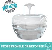 Luxe Qwell Drink Fontein voor Kat & Hond - Stille Diervriendelijke Water Dispenser - 1,5 Liter - 2 Standen - Dieren Drinkbakken - Waterval - Waterautomaat - 99% Schoon Drinkwater - Usb Voeding & Adapter - Professioneel FilterX - Universeel Toepasbaar