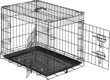 TecTake - Hondenkooi traliebox 60 x 44 x 51 cm - 402293