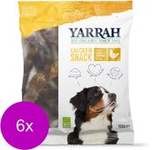 Yarrah Bio Kippennekken - Hondensnacks - 6 x