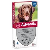 AdvantixÂ 400/2000 Spot-on Solution voor honden 4 Pipetten x 4,0ml