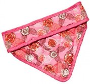 Aqua Coolkeeper Bandana - Roses - XXS 19-25 cm