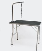 Maxx Honden Trimtafel Met Aanlijnoptie - 97 x 61 x 155cm - Zwart