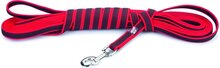 Anti Slip Hondentrainingslijn- speurlijn  Rood Met Handvat 20MM x 10M