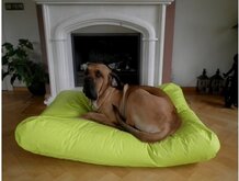 Topmast Comfort Hondenkussen Nylon Korrelvulling  Limegroen 125x90cm