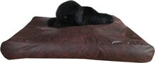 Comfortbag Hondenkussen Piloten Leer Bruin 80x55cm + Korrelvulling