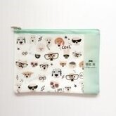 Hond Dog Etui Pencil Case School Werk Gaas PVC Kawaii Groot