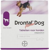 Drontal Dog Tasty Ontwormingsmiddel - Hond - 2 tabletten