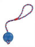 Nobby - rubber bal met touw mix