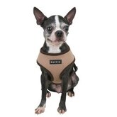 Puppia Soft Vest Harness Beige hondentuig L
