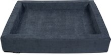 MaxxNobel - Hondenmand - Ribcord - L - 80 x 70 cm - Blauw