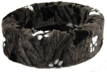 Petcomfort Hondenmand/Kattenmand - Pootprint - Grijs - 46 x 40 x 13 cm