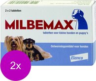Elanco Milbemax Pup & Hond - Anti wormenmiddel - 2 x 4 tabletten - 0.5 Tot 10 Kg