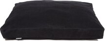MaxxNobel - Hondenkussen - Ribcord - L - 100 x 70 cm - Zwart