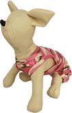 Camouflage jurkje roze voor de hond - M ( rug lengte 26 cm, borst omvang 34 cm, nek omvang 24 cm )