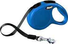 Flexi New Classic - Hondenriem - Blauw - XS - 3M