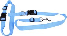 Honden jogging heup riem met lijn | blauw
