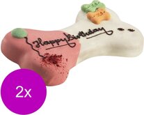 Lolo Pets Cake For Dog Happy Birthday 250 g - Hondensnacks - 2 x Bosvruchten