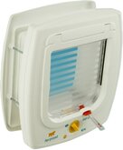 Ferplast Kattenluik Swing 7 SET magnetisch 4 standen wit 72104011