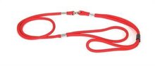 Martin sellier showlijn voor hond nylon rood 7 mmx120 cm