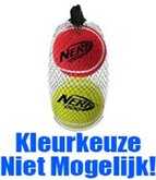 Nerf squeak tennisbal assorti _large 7,5 cm 2 st
