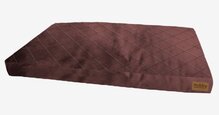Nobby hondenkussen 73x53x8cm Velours bordeaux