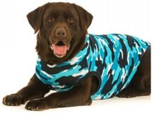 Suitical Recovery Suit Hond - XL - Blauw Camouflage
