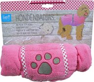 Lief! - Hondenbadjas Girls - XL - 50-80cm