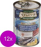 Stuzzy Blik Dog Monoprotein Adult 400 g - Hondenvoer - 12 x Haring