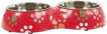Lief! eetbak voor hond en kat  dubbel girls 27 cm
