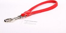 Dog's Companion Leren korthouder - 36 cm x 12 mm - Rood