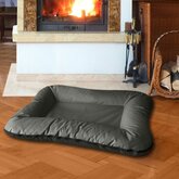 Meisterpet hondenbed/hondenmand Grijs/ Zwart XL (100*70*15 cm) W04