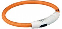 Trixie USB Flash Light Ring - XS/S - Oranje