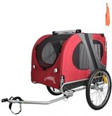 Topmast Hondenfietskar - Fietskar -Hondenaanhanger Medium  Rood