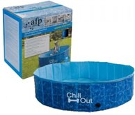 All For Paws Splash And Fun Hondenzwembad - 120x120x30 cm - Blauw - M