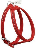 Hondenharnas rood 21-27 cm 11mm breed