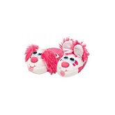 Roze kinder sloffen hond