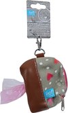 Lief! Poepzakhouder Girls - Beige - 9 cm - Incl. 20 Poepzakjes