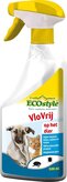 ECOstyle VloVrij op het Dier - Hond, Kat en Knaagdier - Vlooienbestrijding - 500 ml