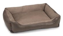 Beeztees hondenmand hodir leer bruin 100x70x25 cm