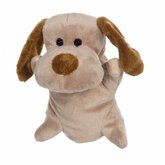 Poppenkast poppen pluche hond 24 cm