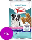 Timo Dental Care Sticks Medium - Hondensnacks - 6 x 7 stuks